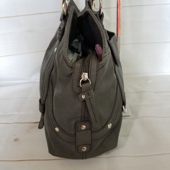 RELIC by Fossil Shoulder Bag Angela Shopper Grey Hand Bag Purse - Picture 4 of 10